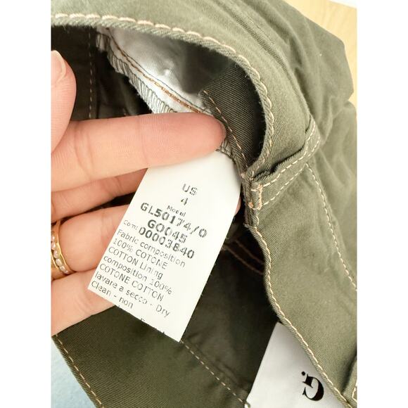 Goop G Label Green Barrel Balloon Wide Leg Pants US 4 - Picture 7 of 7